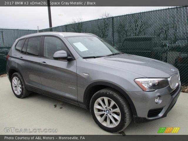 2017 BMW X3 xDrive28i in Space Gray Metallic