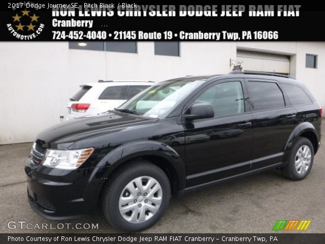 2017 Dodge Journey SE in Pitch Black