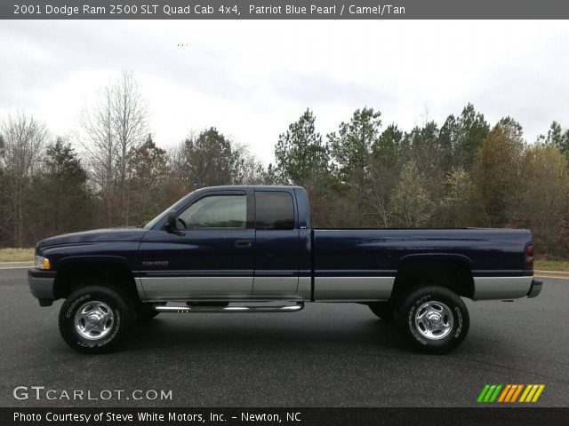2001 Dodge Ram 2500 SLT Quad Cab 4x4 in Patriot Blue Pearl