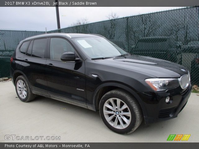 2017 BMW X3 xDrive28i in Jet Black