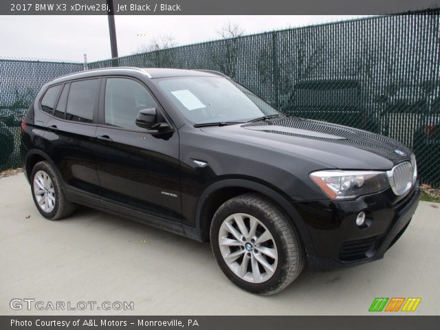 2017 BMW X3 xDrive28i in Jet Black
