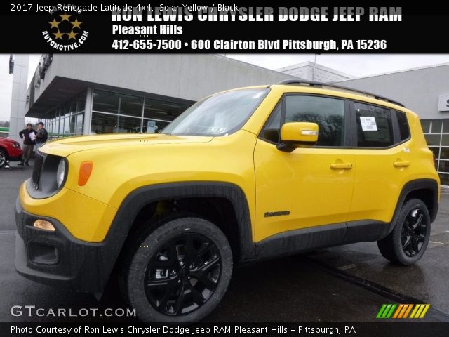 2017 Jeep Renegade Latitude 4x4 in Solar Yellow