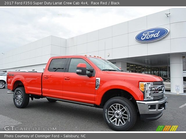 2017 Ford F350 Super Duty Lariat Crew Cab 4x4 in Race Red