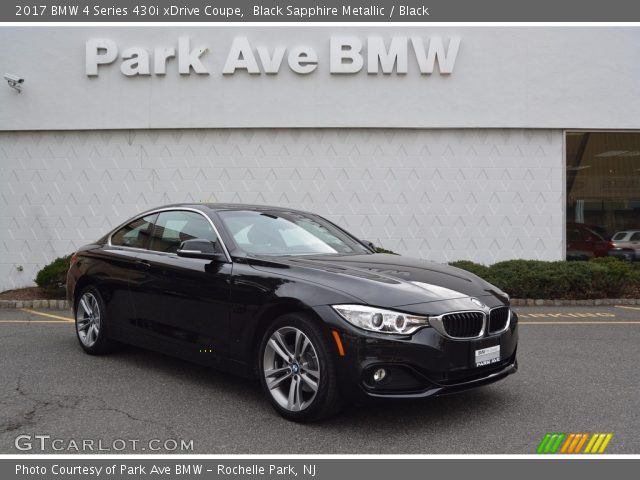 2017 BMW 4 Series 430i xDrive Coupe in Black Sapphire Metallic