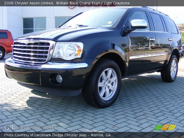 2008 Chrysler Aspen Limited in Brilliant Black Crystal Pearl