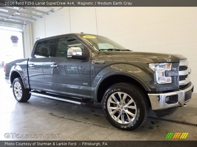 2016 Ford F150 Lariat SuperCrew 4x4 in Magnetic