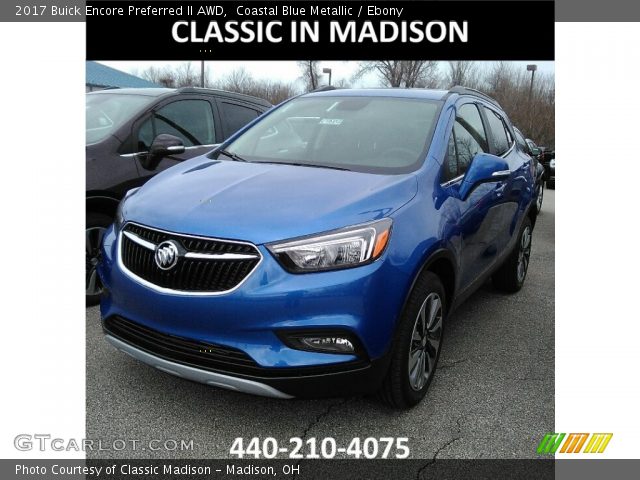 2017 Buick Encore Preferred II AWD in Coastal Blue Metallic