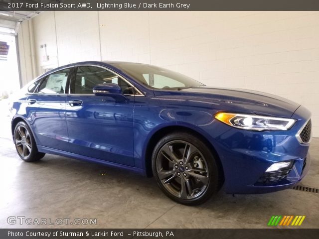 2017 Ford Fusion Sport AWD in Lightning Blue
