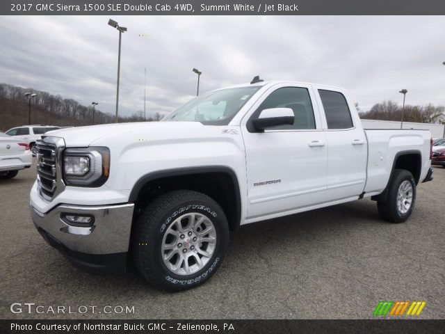 2017 GMC Sierra 1500 SLE Double Cab 4WD in Summit White
