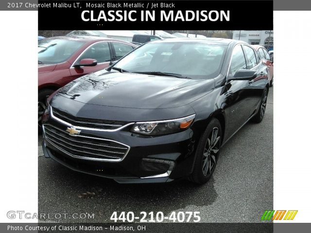 2017 Chevrolet Malibu LT in Mosaic Black Metallic