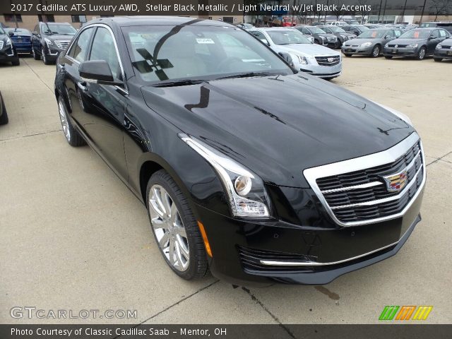 2017 Cadillac ATS Luxury AWD in Stellar Black Metallic