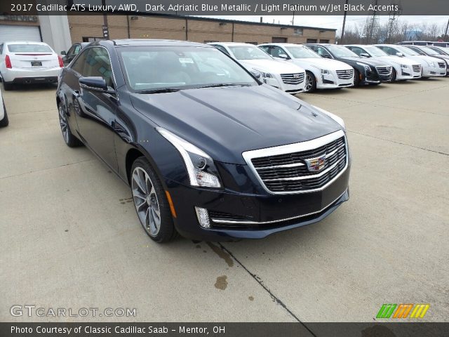 2017 Cadillac ATS Luxury AWD in Dark Adriatic Blue Metallic