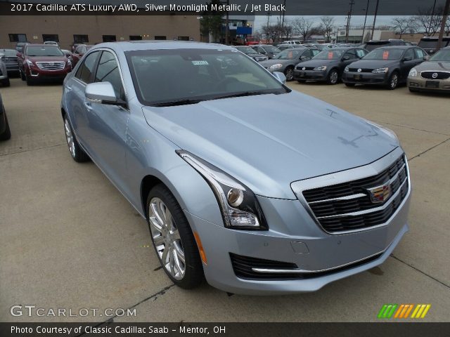 2017 Cadillac ATS Luxury AWD in Silver Moonlight Metallic