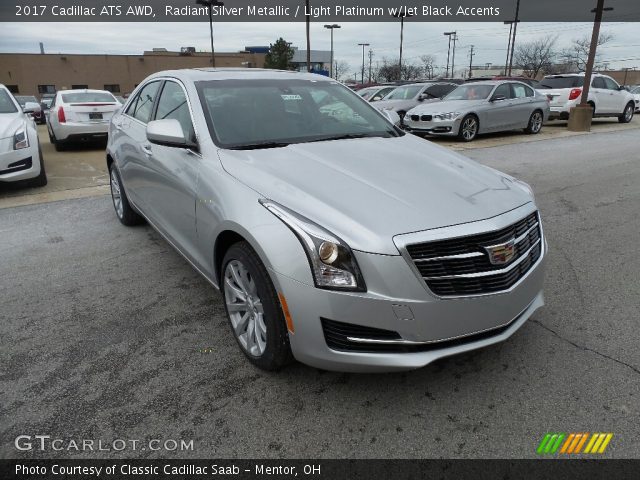 2017 Cadillac ATS AWD in Radiant Silver Metallic