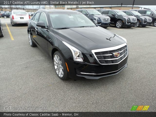 2017 Cadillac ATS Luxury AWD in Stellar Black Metallic