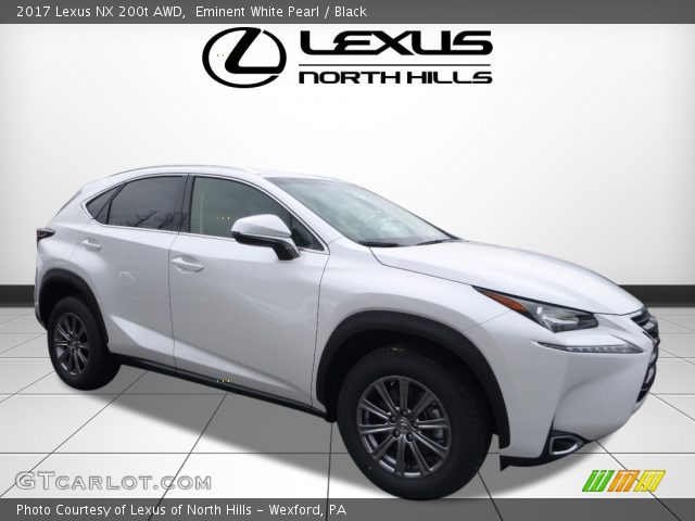 2017 Lexus NX 200t AWD in Eminent White Pearl