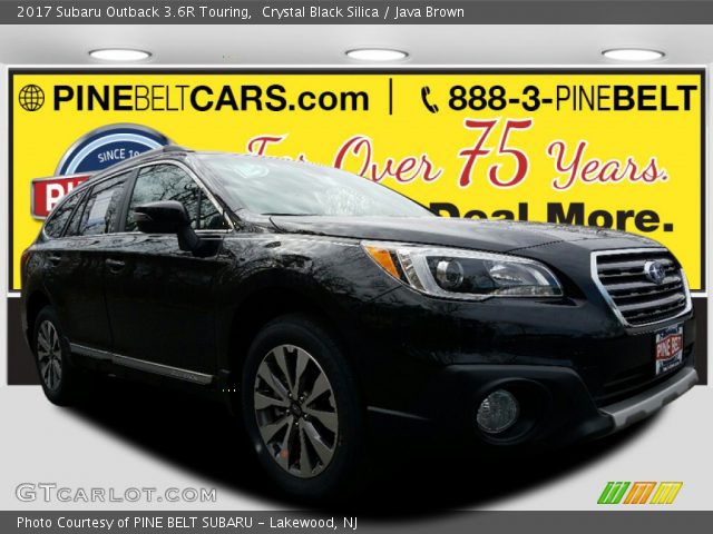 2017 Subaru Outback 3.6R Touring in Crystal Black Silica