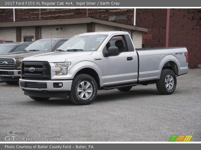 2017 Ford F150 XL Regular Cab 4x4 in Ingot Silver