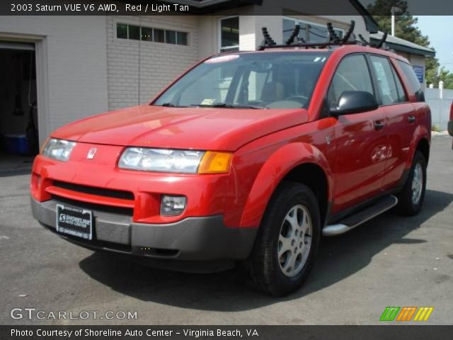 2003 Saturn VUE V6 AWD in Red
