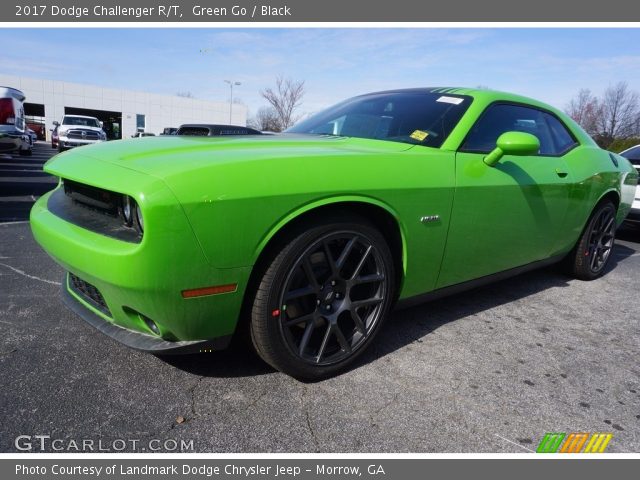 2017 Dodge Challenger R/T in Green Go