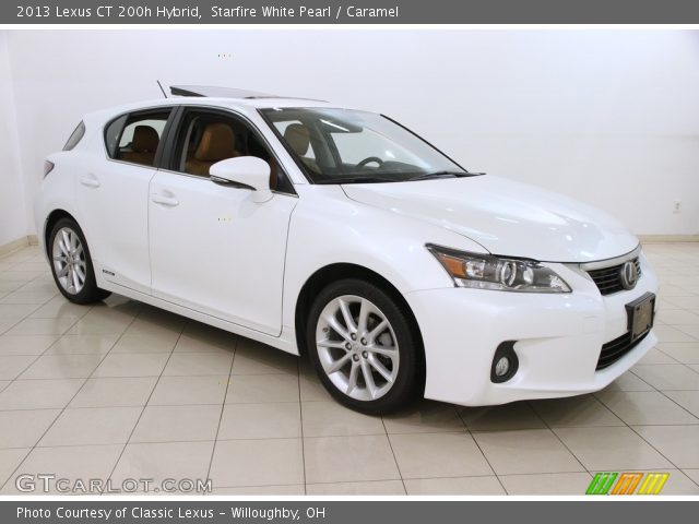 2013 Lexus CT 200h Hybrid in Starfire White Pearl