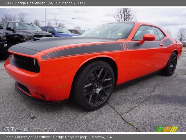 2017 Dodge Challenger T/A in Go Mango