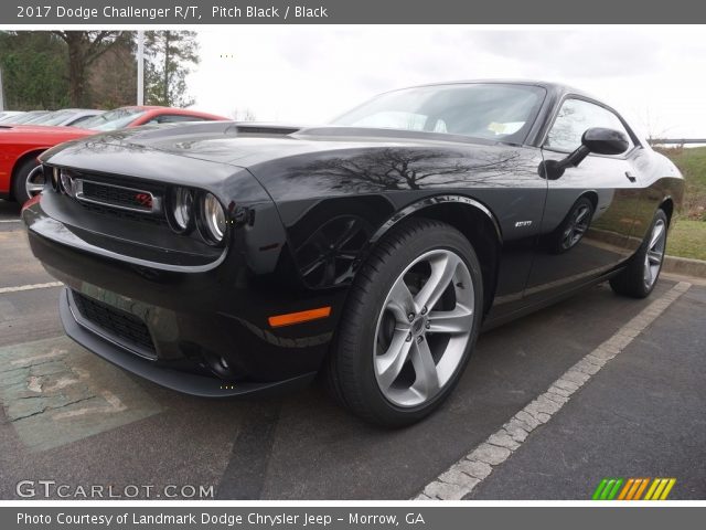2017 Dodge Challenger R/T in Pitch Black