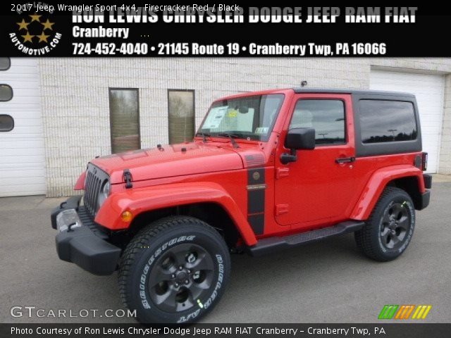 2017 Jeep Wrangler Sport 4x4 in Firecracker Red