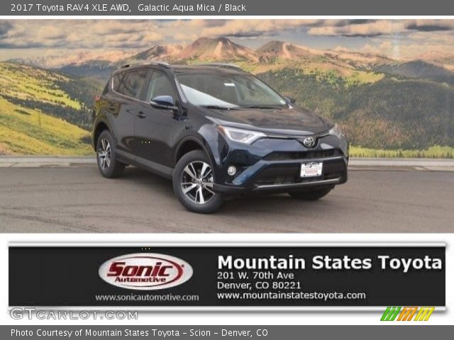 2017 Toyota RAV4 XLE AWD in Galactic Aqua Mica