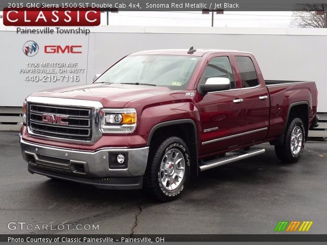 2015 GMC Sierra 1500 SLT Double Cab 4x4 in Sonoma Red Metallic