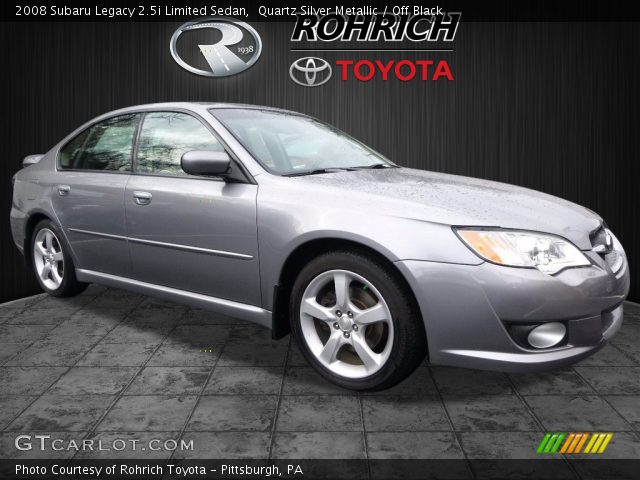2008 Subaru Legacy 2.5i Limited Sedan in Quartz Silver Metallic