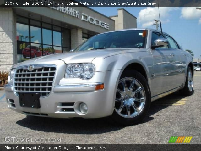 2007 Chrysler 300 C HEMI in Bright Silver Metallic
