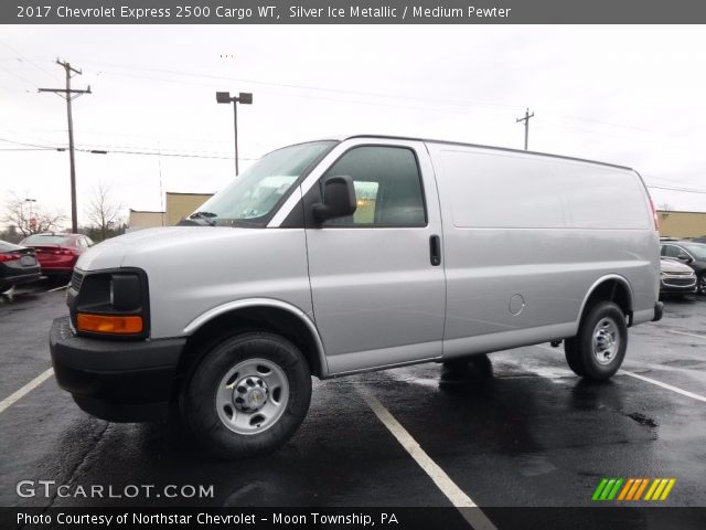 2017 Chevrolet Express 2500 Cargo WT in Silver Ice Metallic