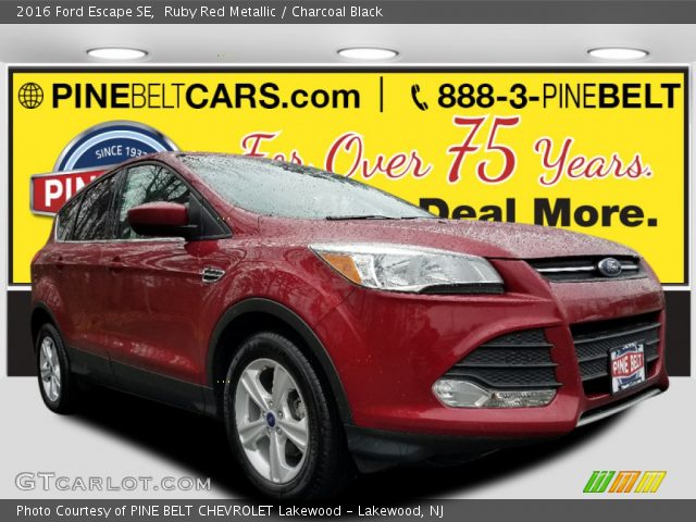 2016 Ford Escape SE in Ruby Red Metallic