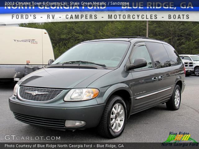 2001 Chrysler Town & Country LXi in Shale Green Metallic