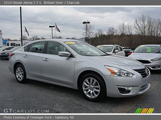 2014 Nissan Altima 2.5 S in Brilliant Silver