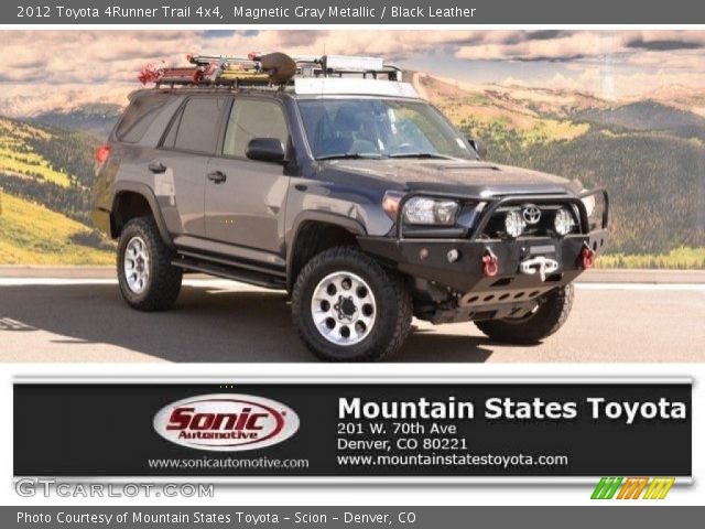 2012 Toyota 4Runner Trail 4x4 in Magnetic Gray Metallic