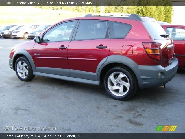 2004 Pontiac Vibe GT in Salsa Red Metallic