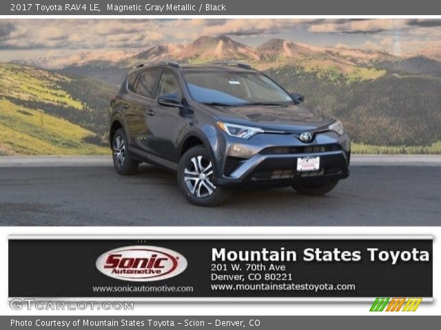 2017 Toyota RAV4 LE in Magnetic Gray Metallic