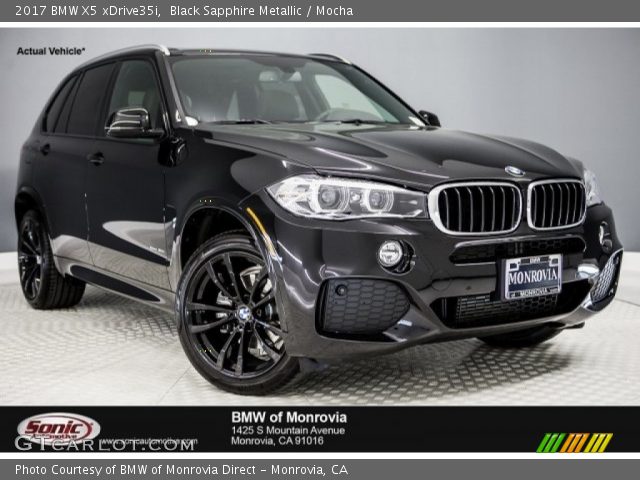 2017 BMW X5 xDrive35i in Black Sapphire Metallic
