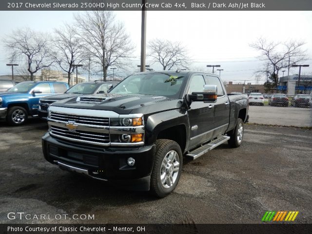 2017 Chevrolet Silverado 2500HD High Country Crew Cab 4x4 in Black