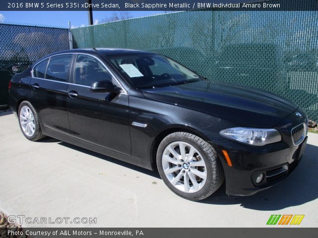 2016 BMW 5 Series 535i xDrive Sedan in Black Sapphire Metallic