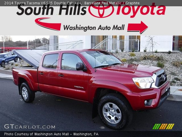 2014 Toyota Tacoma V6 SR5 Double Cab 4x4 in Barcelona Red Metallic