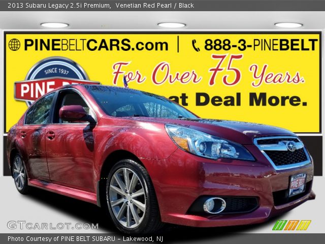 2013 Subaru Legacy 2.5i Premium in Venetian Red Pearl