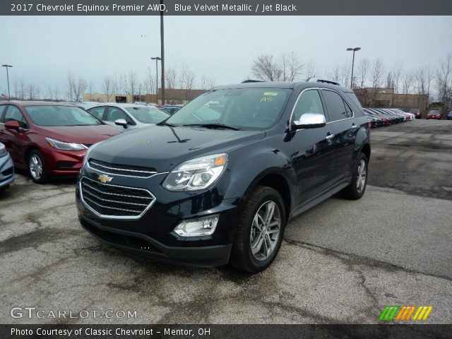 2017 Chevrolet Equinox Premier AWD in Blue Velvet Metallic