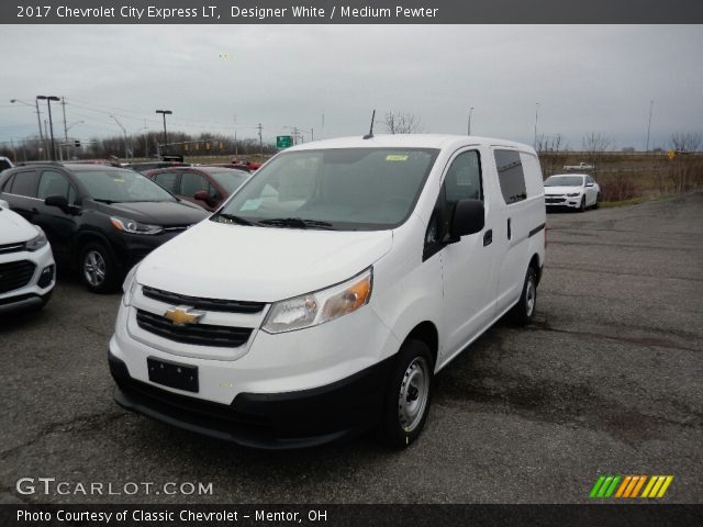 2017 Chevrolet City Express LT in Designer White