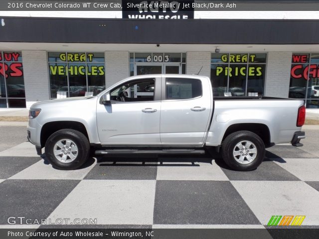 2016 Chevrolet Colorado WT Crew Cab in Silver Ice Metallic