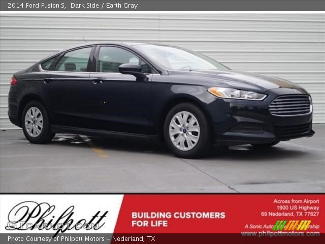2014 Ford Fusion S in Dark Side