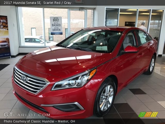 2017 Hyundai Sonata SE in Scarlet Red