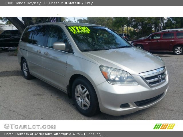 2006 Honda Odyssey EX in Ocean Mist Metallic